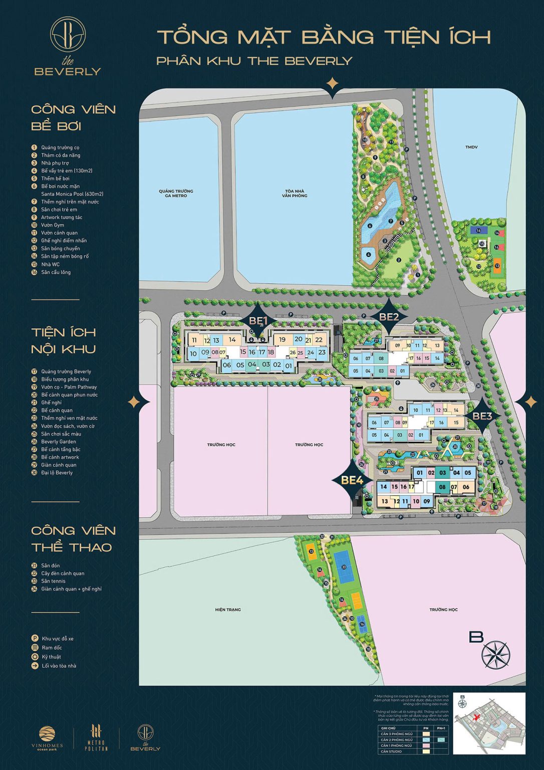 Tòa BE2 The Beverly Vinhomes Ocean Park Gia Lâm
