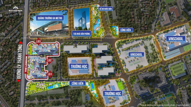 Layout Ld2 Tòa LD2 The London Vinhomes Ocean Park Gia Lâm