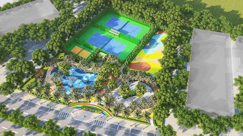 cong-vien-rainbow-park-vinhomes-global-gate