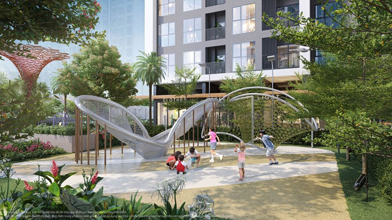 Sân chơi trẻ nhỏ The Canopy Residences Vinhomes Smart City san-choi-tre-nho-the-canopy-residences-vinhomes-smart-city